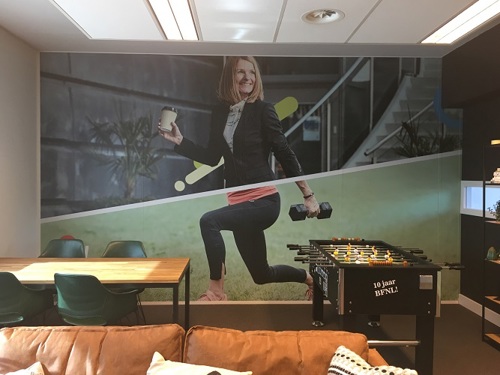 Een potje tafelvoetballen