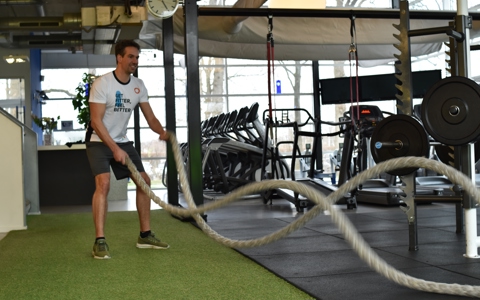 Trainen met Battle Ropes
