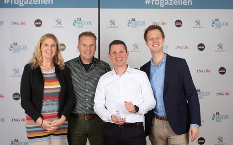 Trotse winnaar FD Gazelle Award