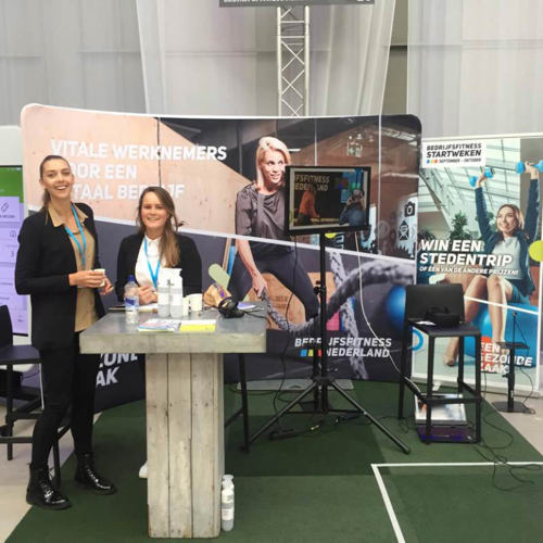 Bedrijfsfitness Nederland Beurs HR Live