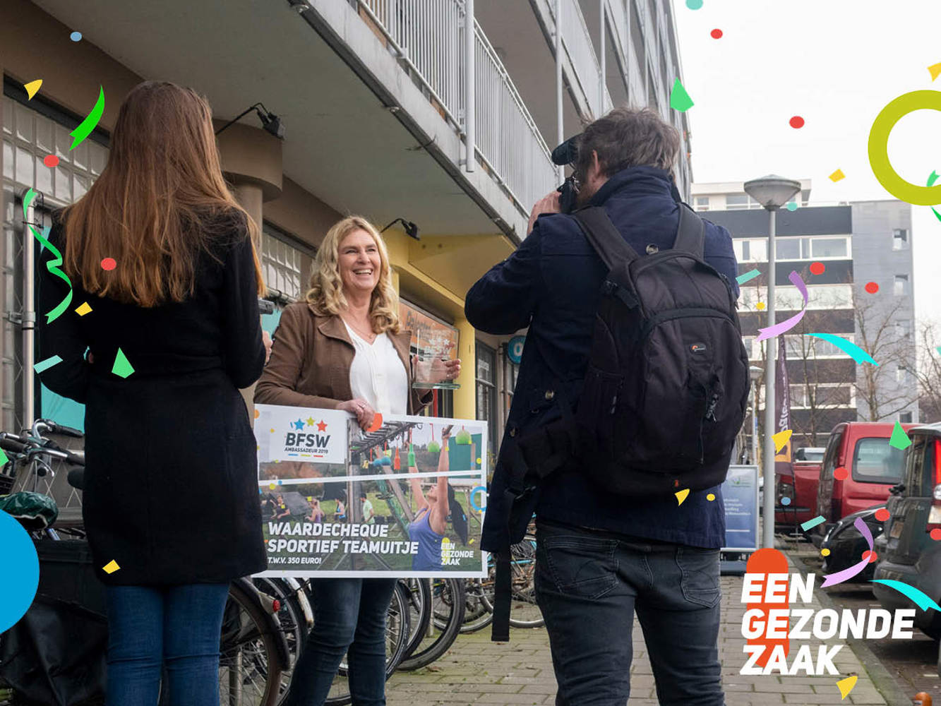 Uitreiking beste BFSW Ambassadeur 2019