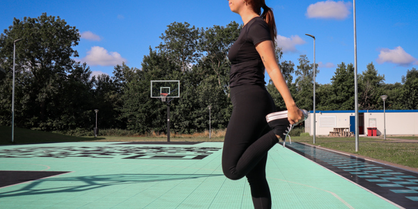 4 stretches na je sportsessie