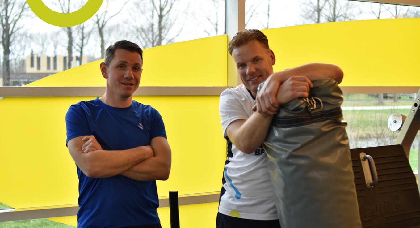 Klaas Hamstra (links) en Jacco Borger (rechts) van BFNL