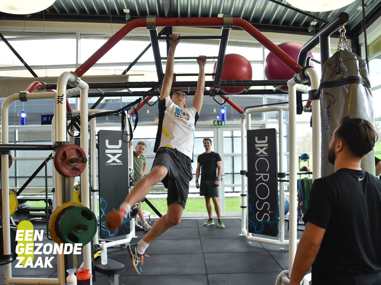 Mike gaat zelf ook graag een sportieve uitdaging aan